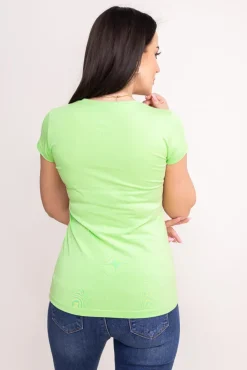 Damskie Polski Limonkowa Bluzka GELDI