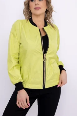 Damskie Polski Limonkowa Bomberka REMENTO