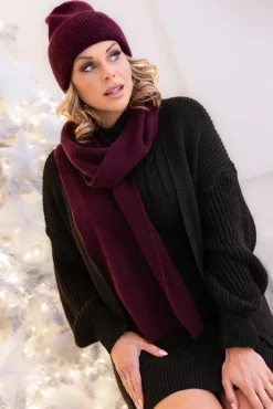 Śliwkowy Komplet zimowy FENSORI