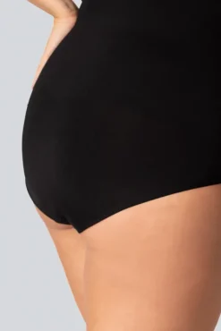 Polski Majtki wyszczuplające HIGH-WAISTED SMOOTHWEAR ONYX