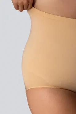Polski Majtki wyszczuplające HIGH-WAISTED SMOOTHWEAR CHAMPAGNE PEARL
