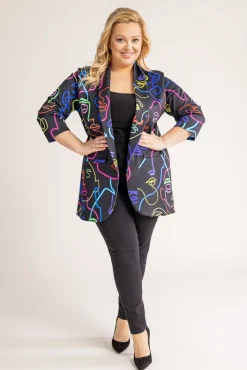 Damskie Polski Marynarka CINTA Wzór 2