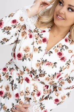 Włoski Marynarka z wiązaniem REYZI Wzór 2