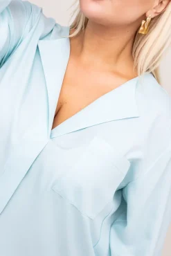 Damskie Polski Miętowa Koszula FOSTI