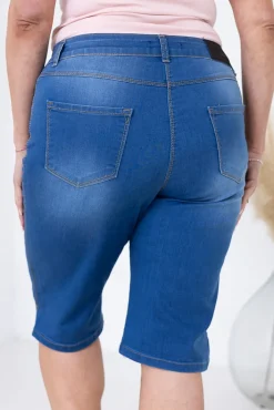 Damskie Polski e Spodnie jeansowe rybaczki LAHARI