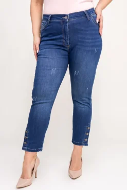 Damskie e Spodnie Jeansowe 7/8 BURENO