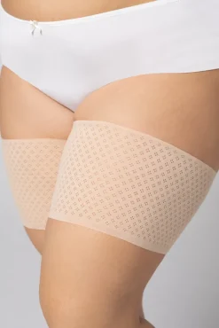Damskie Polski Opaski na uda przeciw otarciom BREATHABLE CHAMPAGNE PEARL