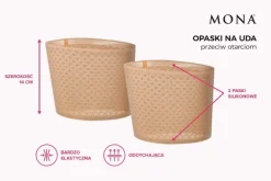 Damskie Polski Opaski na uda przeciw otarciom DIAMOND GOLDEN PEARL