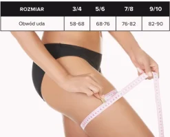 Damskie Polski Opaski na uda przeciw otarciom DIAMOND CHAMPAGNE PEARL