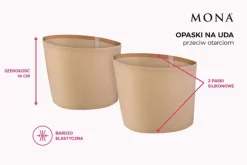 Damskie Polski Opaski na uda przeciw otarciom SILKY CHAMPAGNE PEARL