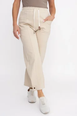 Damskie Włoski Piaskowe Spodnie dresowe OLIMPI