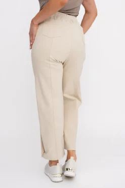 Damskie Włoski Piaskowe Spodnie dresowe OLIMPI