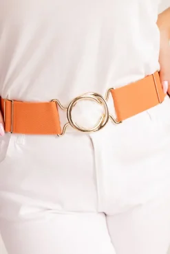 Pomarańczowo-złoty Pasek KERIM