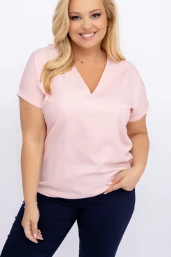 Damskie Polski Pudroworóżowa Bluzka ARTEZIO