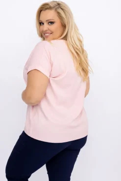 Damskie Polski Pudroworóżowa Bluzka ARTEZIO