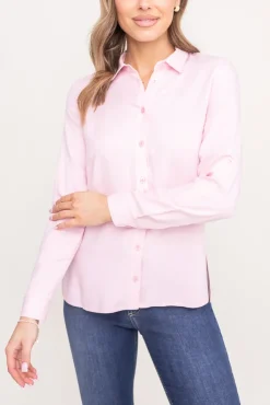 Damskie Polski Pudroworóżowa Koszula TYENA