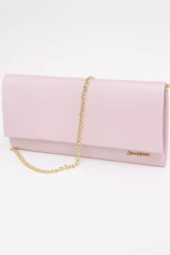 Damskie Pudroworóżowa Torebka kopertowa VISINO