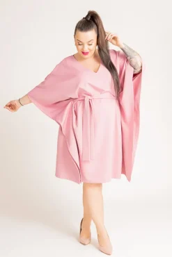 Damskie Polski Pudroworóżowa Tunika KIMI