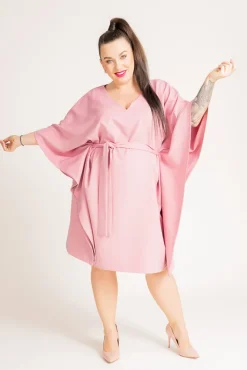 Damskie Polski Pudroworóżowa Tunika KIMI