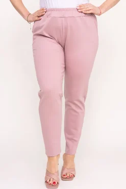 Damskie Polski Pudroworóżowe Spodnie CINTA