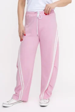 Damskie Włoski Pudroworóżowe Spodnie dresowe DENVIE