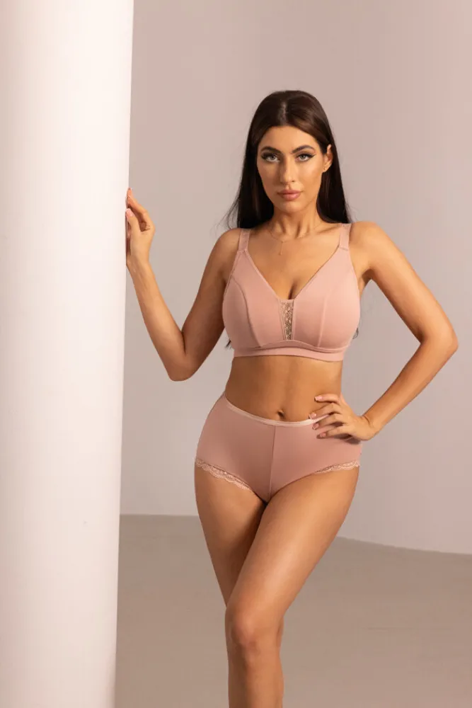 Polski Pudroworóżowe Szorty MARCELLA