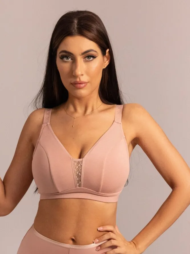 Polski Pudrowo Biustonosz MARCELLA Bra