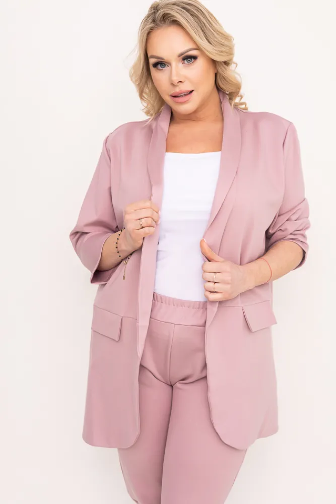 Damskie Polski Pudrowo Garnitur CINTA