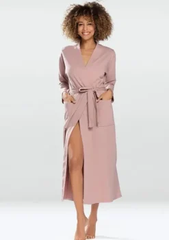 Polski Pudrowy Szlafrok bawełniany MELISSA