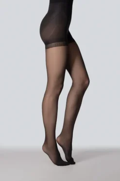 Damskie Polski Rajstopy PUSH-UP 20DEN NERO