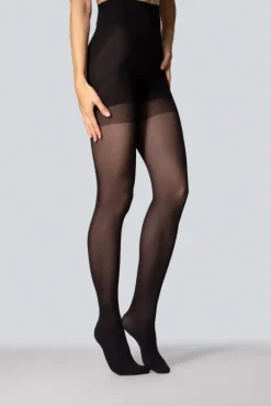 Damskie Polski Rajstopy PUSH-UP 40DEN NERO