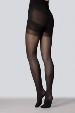 Damskie Polski Rajstopy PUSH-UP 40DEN NERO