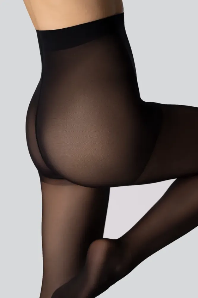 Damskie Polski Rajstopy RELAX 40DEN NERO