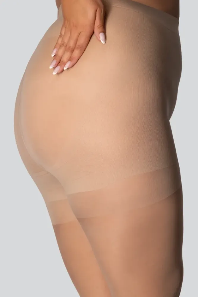 Damskie Polski Rajstopy SHAPING 30DEN ALABASTER