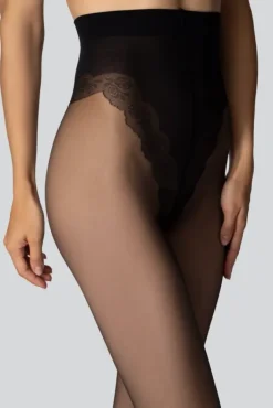 Damskie Polski Rajstopy VALENTINE 20DEN NERO