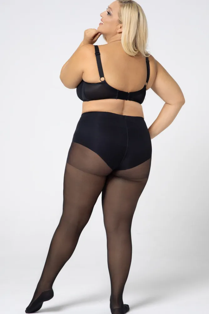 Damskie Polski Rajstopy VICTORIA REINFORCED