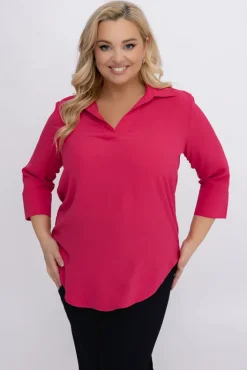 Damskie Polski Różowa Koszula VENTELI