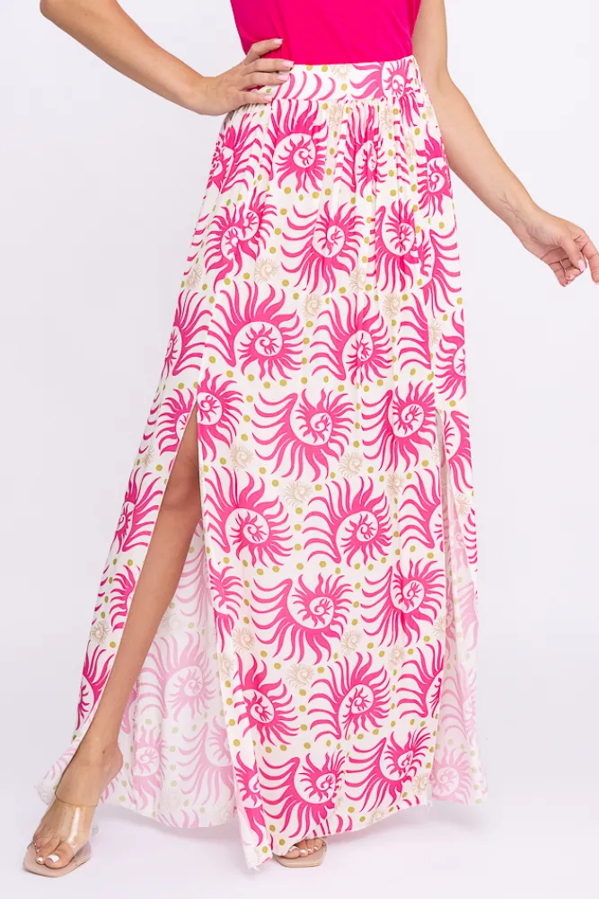 Włoski Spódnica Maxi PALERMO