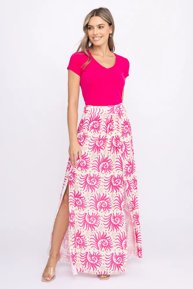 Włoski Spódnica Maxi PALERMO