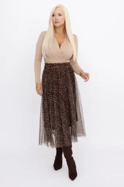Włoski Spódnica siateczkowa KLODI Wzór 2