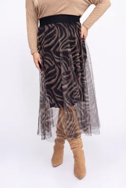 Włoski Spódnica tiulowa BONUTI Wzór 1