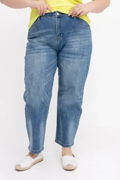 Damskie Włoski Spodnie jeansowe VEROMI