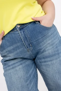 Damskie Włoski Spodnie jeansowe VEROMI