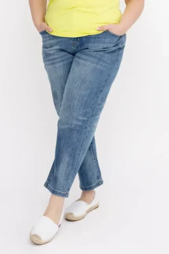 Damskie Włoski Spodnie jeansowe VEROMI