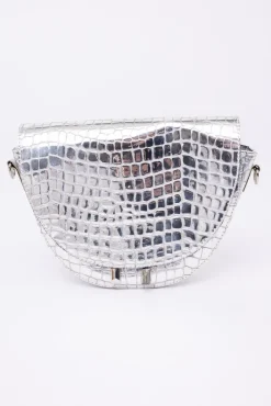 Damskie Srebrna Torebka CRONTI