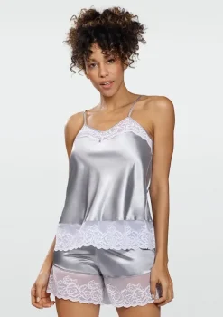 Polski Srebrny Komplet satynowy ISABELLA