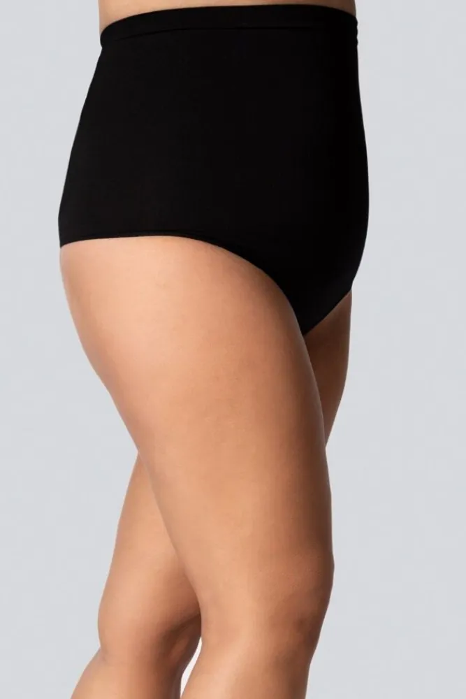 Polski Stringi wyszczuplające HIGH-WAISTED SMOOTHWEAR ONYX