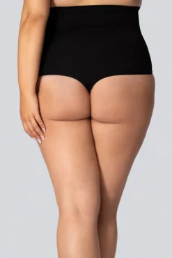 Polski Stringi wyszczuplające HIGH-WAISTED SMOOTHWEAR ONYX