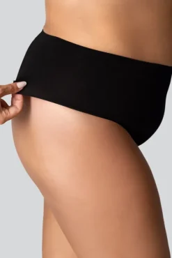 Polski Stringi wyszczuplające MID-WAISTED SMOOTHWEAR ONYX