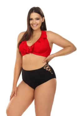 Polski Strój Kąpielowy PAOLA dwuczęściowy L3107/2